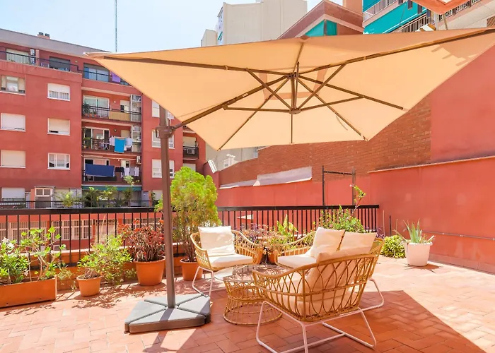 Amazing Terrace In Sant Andreu *